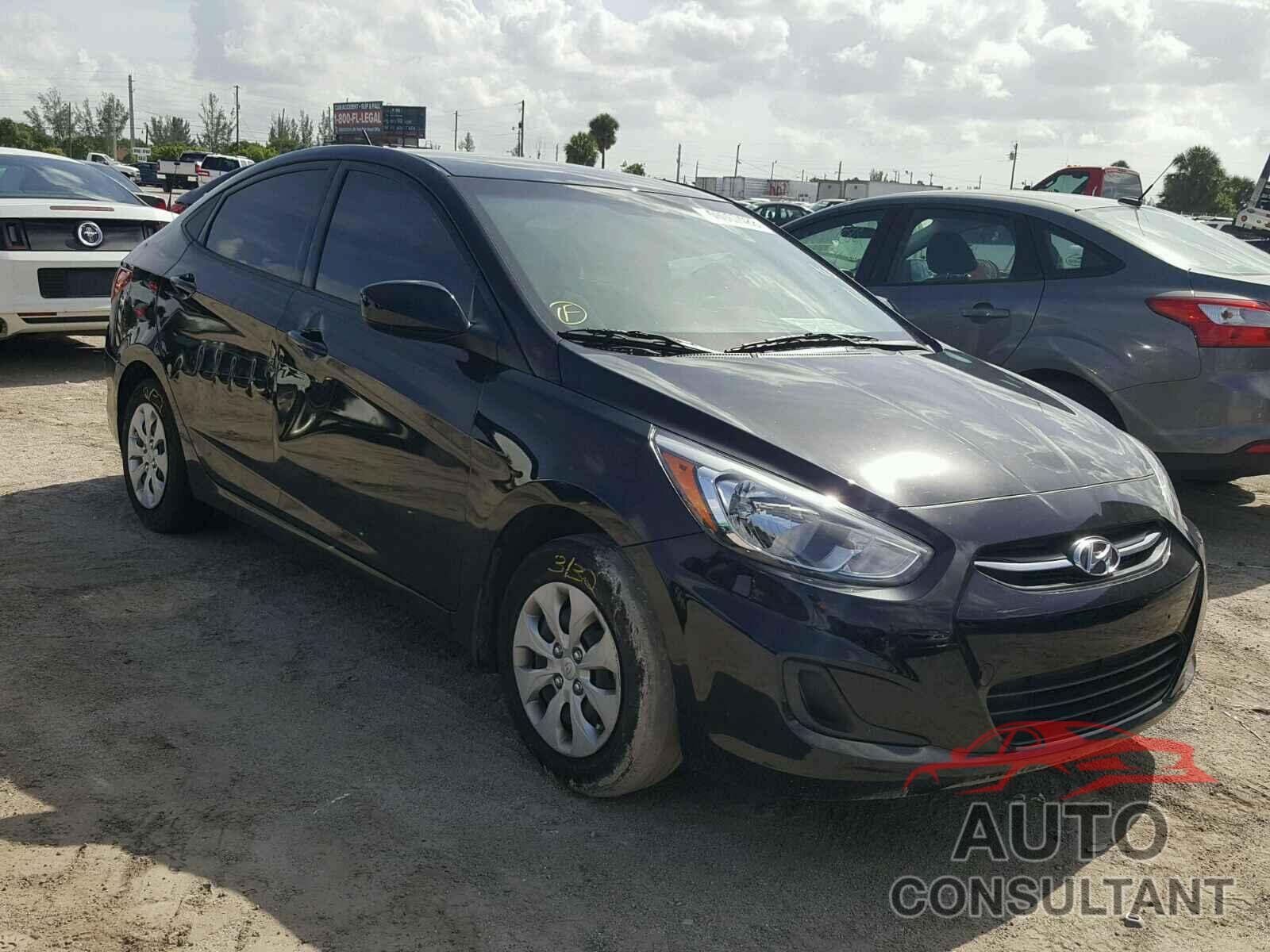 HYUNDAI ACCENT 2016 - KMHCT4AE4GU163254