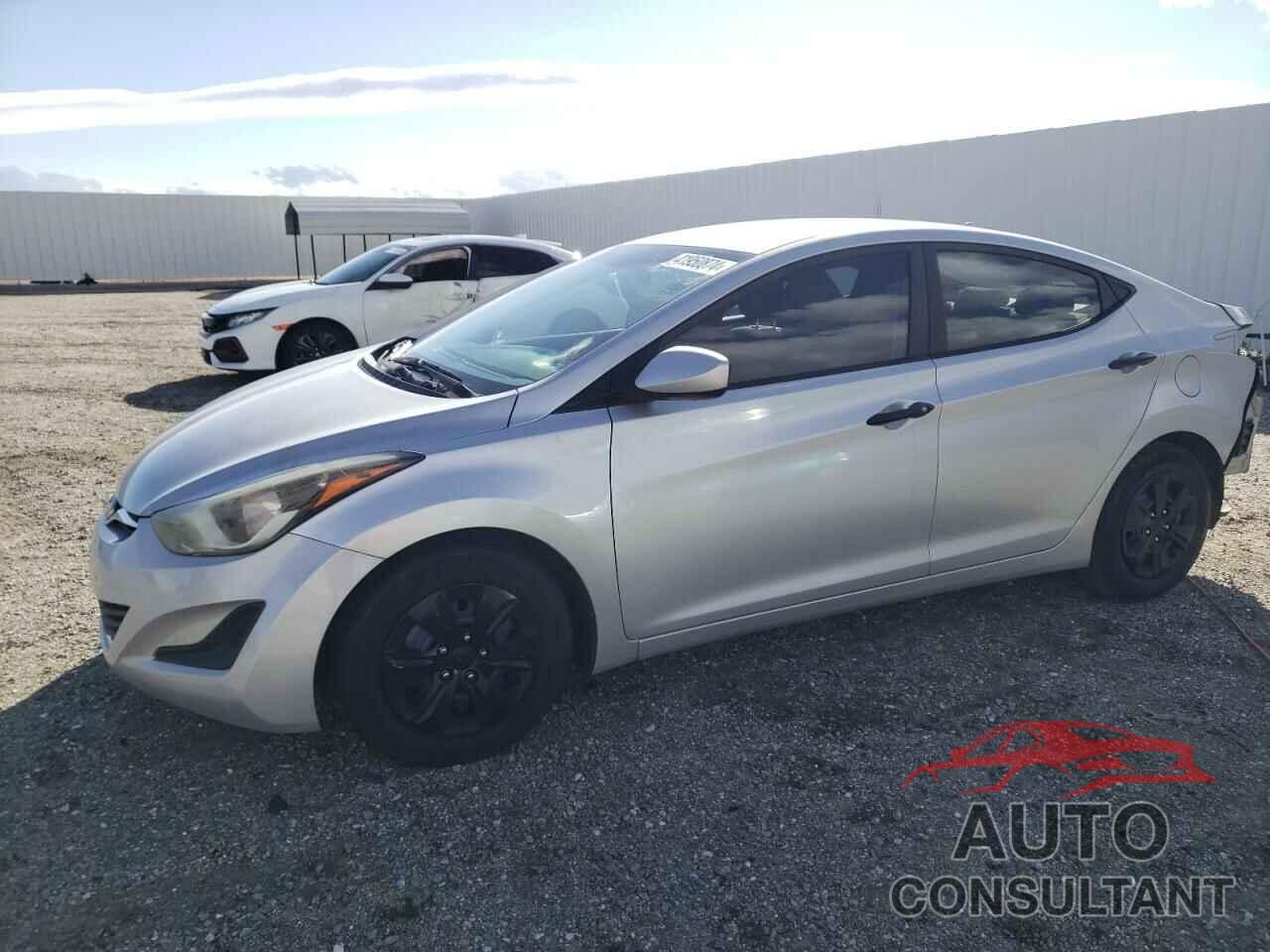 HYUNDAI ELANTRA 2016 - KMHDH4AE6GU481284