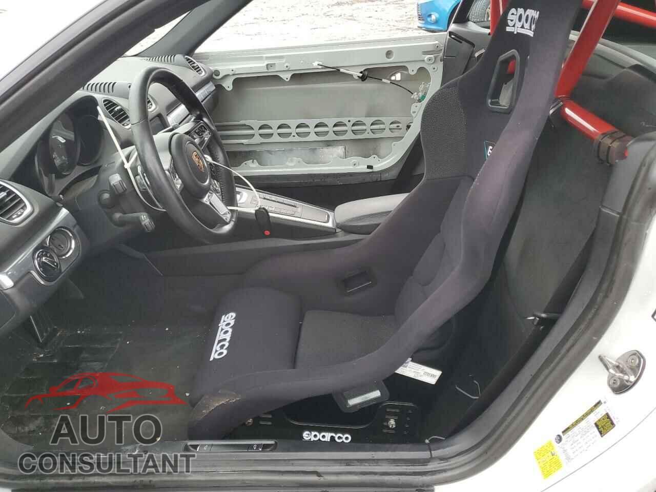 PORSCHE CAYMAN 2017 - WP0AB2A83HS285663