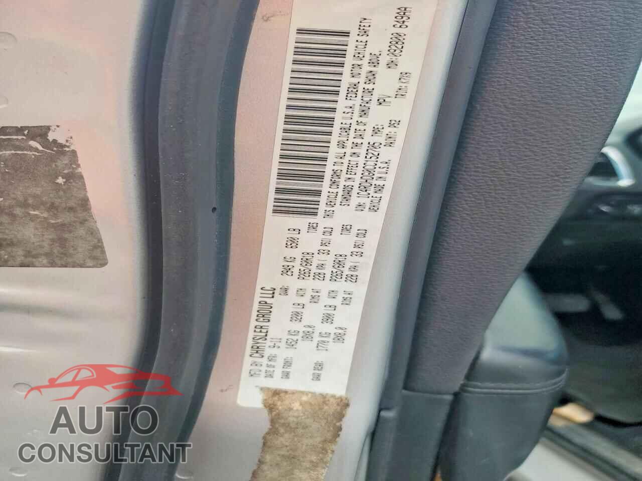 DODGE DURANGO 2012 - 1C4RDHDG0CC152705