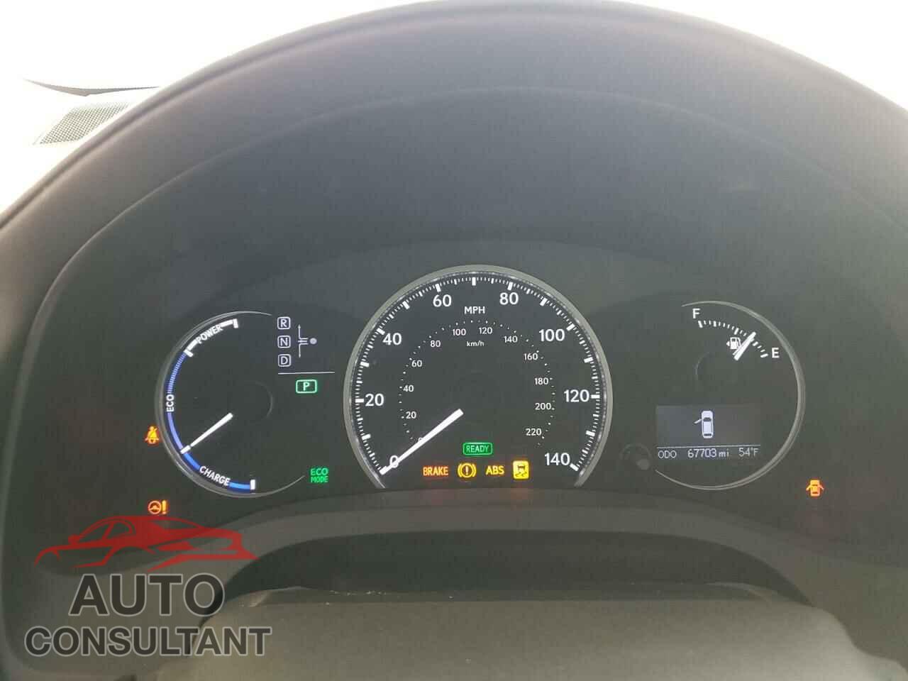 LEXUS CT 200 2012 - JTHKD5BH4C2115317
