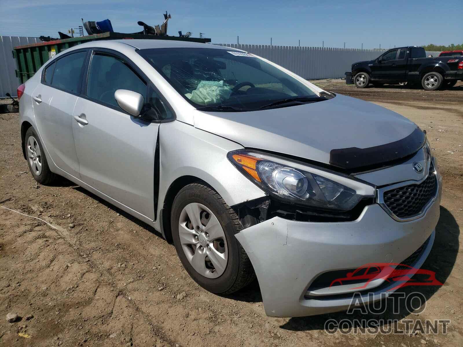 KIA FORTE 2016 - KNAFK4A69G5602730