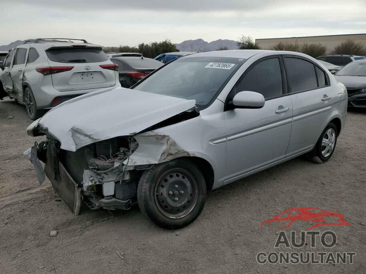 HYUNDAI ACCENT 2010 - KMHCN4ACXAU425911
