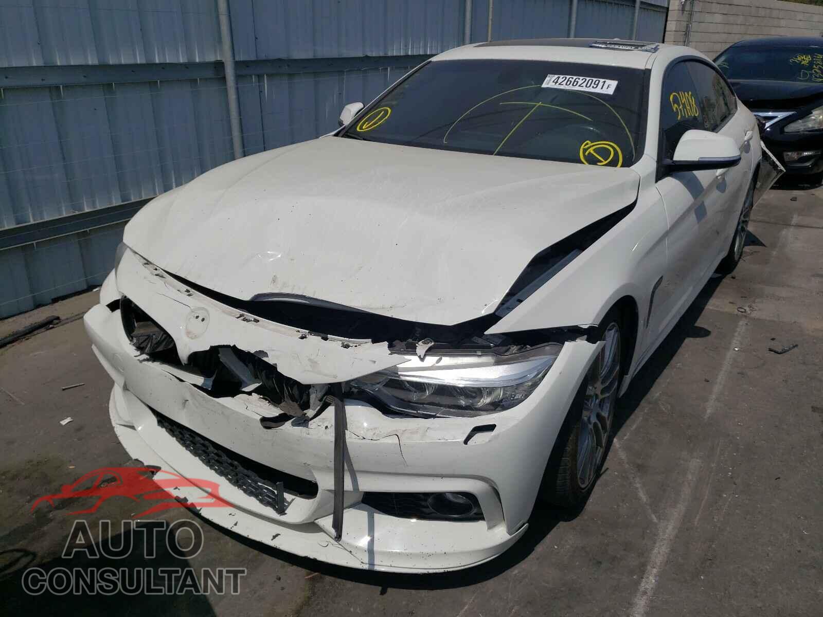 BMW 4 SERIES 2017 - WBA4F7C51HG438509