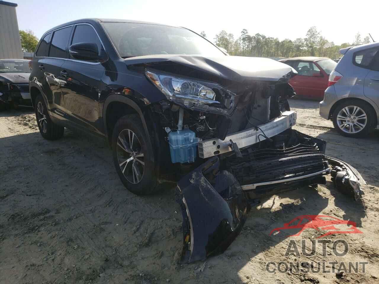 TOYOTA HIGHLANDER 2019 - 5TDZARFH3KS048386