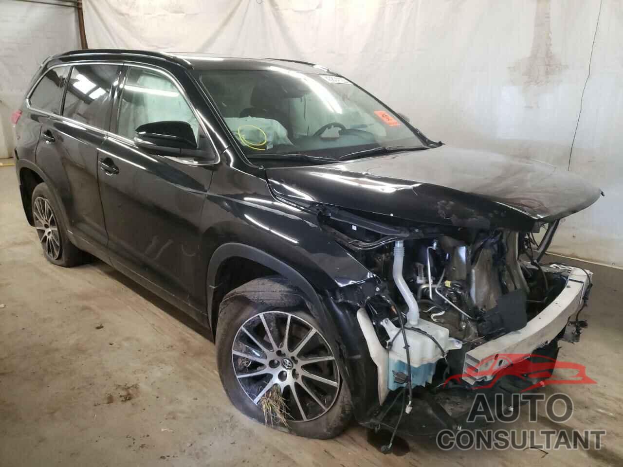 TOYOTA HIGHLANDER 2018 - 5TDJZRFH1JS538913