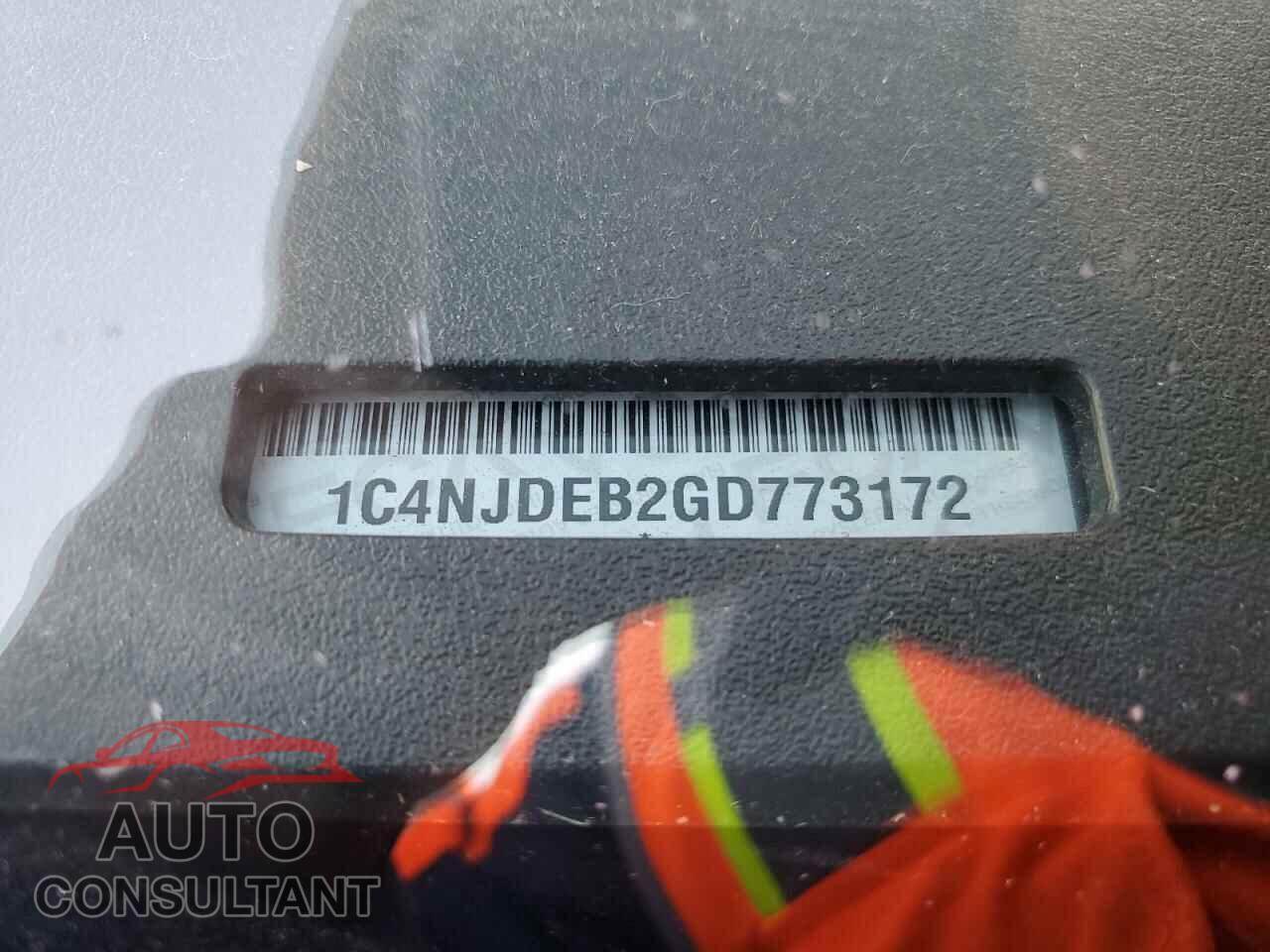 JEEP COMPASS 2016 - 1C4NJDEB2GD773172