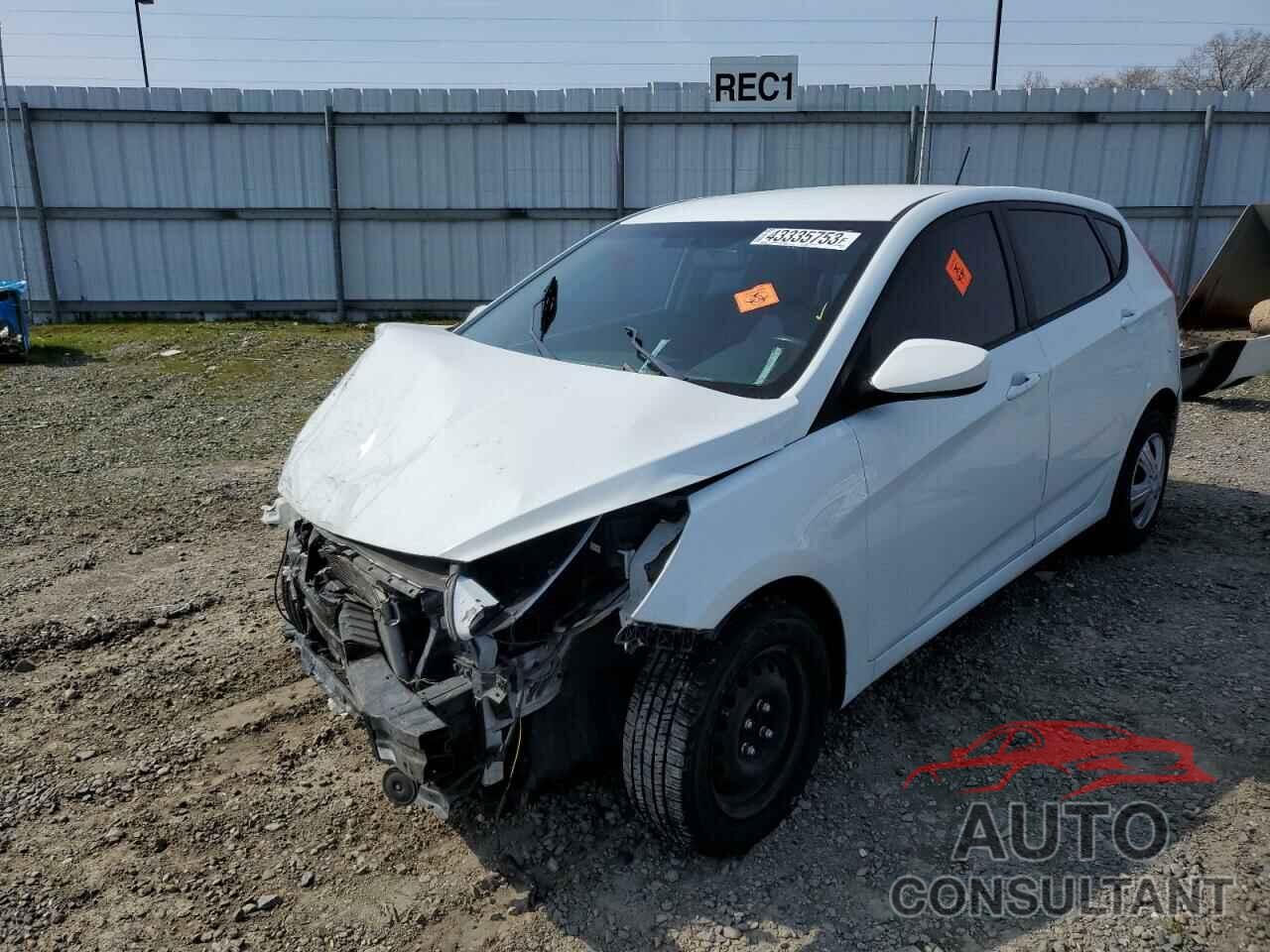 HYUNDAI ACCENT 2016 - KMHCT5AE0GU258089