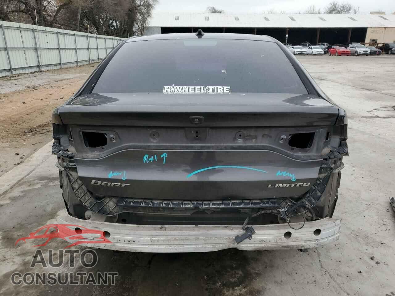 DODGE DART 2015 - 1C3CDFCB4FD277645