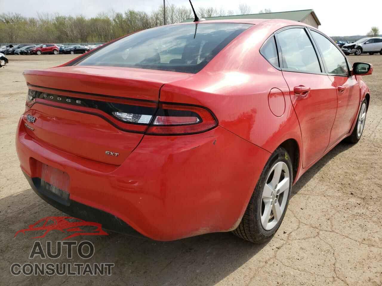 DODGE DART 2016 - 1C3CDFBBXGD766585