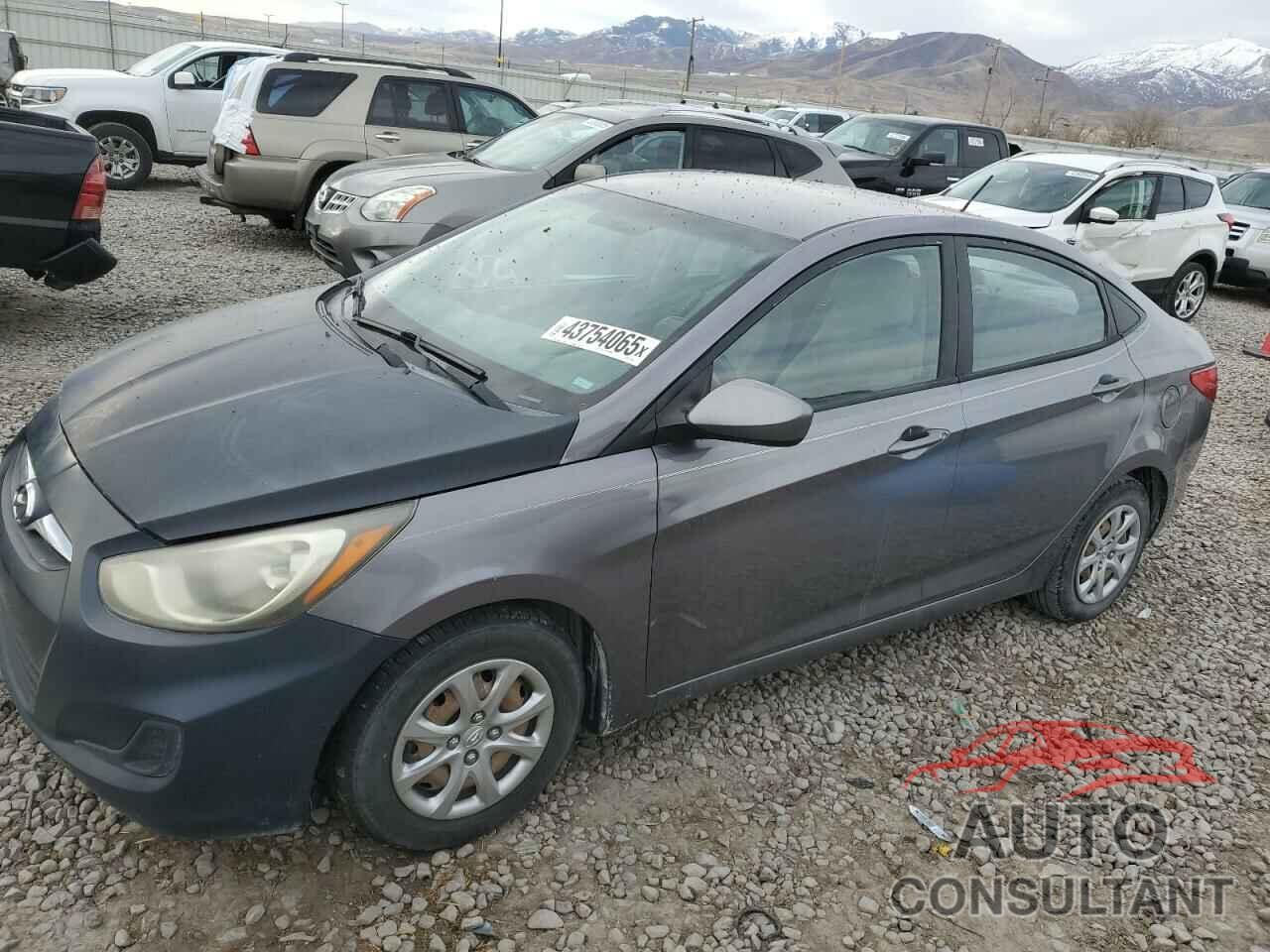 HYUNDAI ACCENT 2013 - KMHCT4AE7DU507753