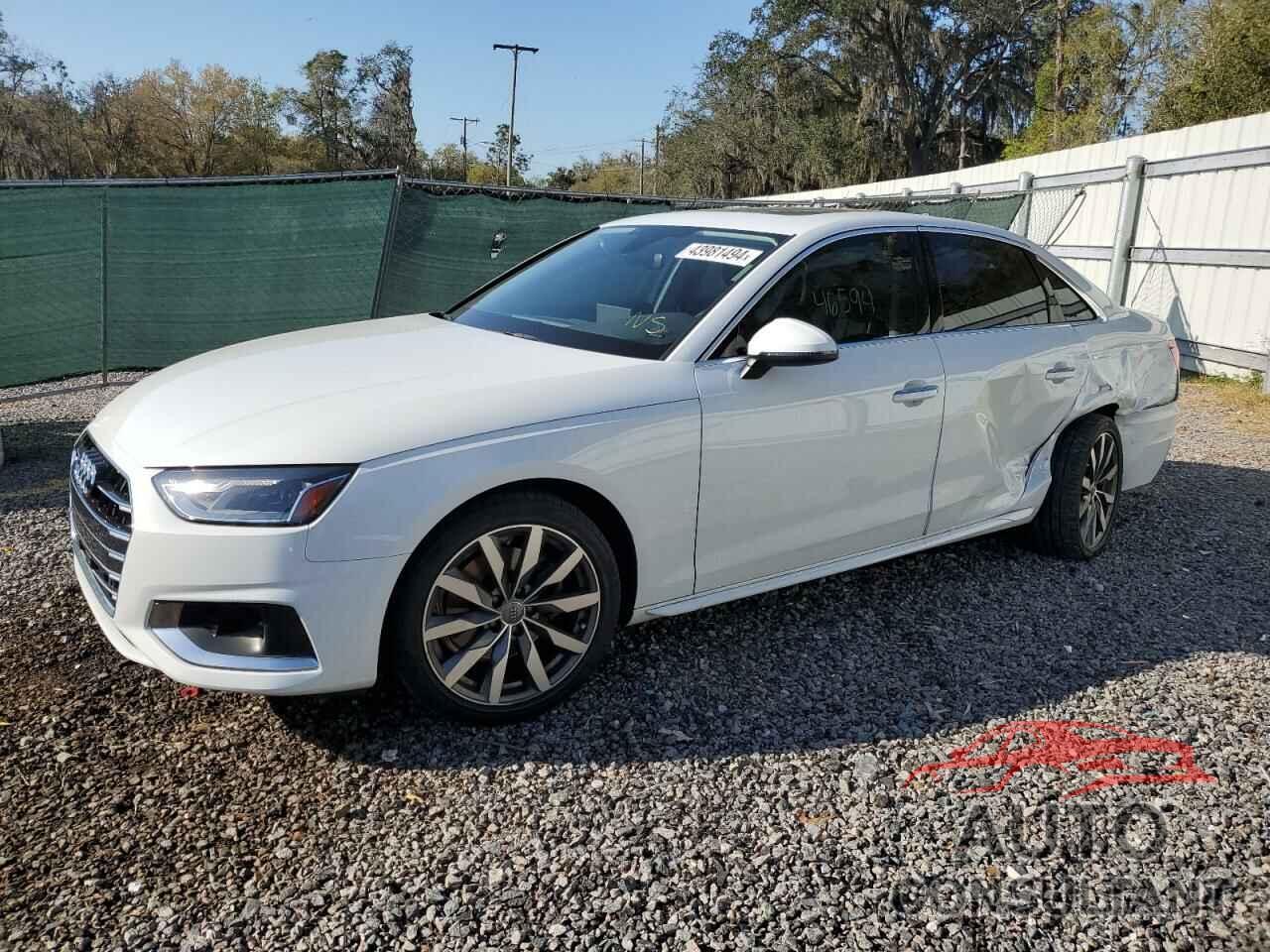 AUDI A4 2020 - WAUGMAF41LA040845