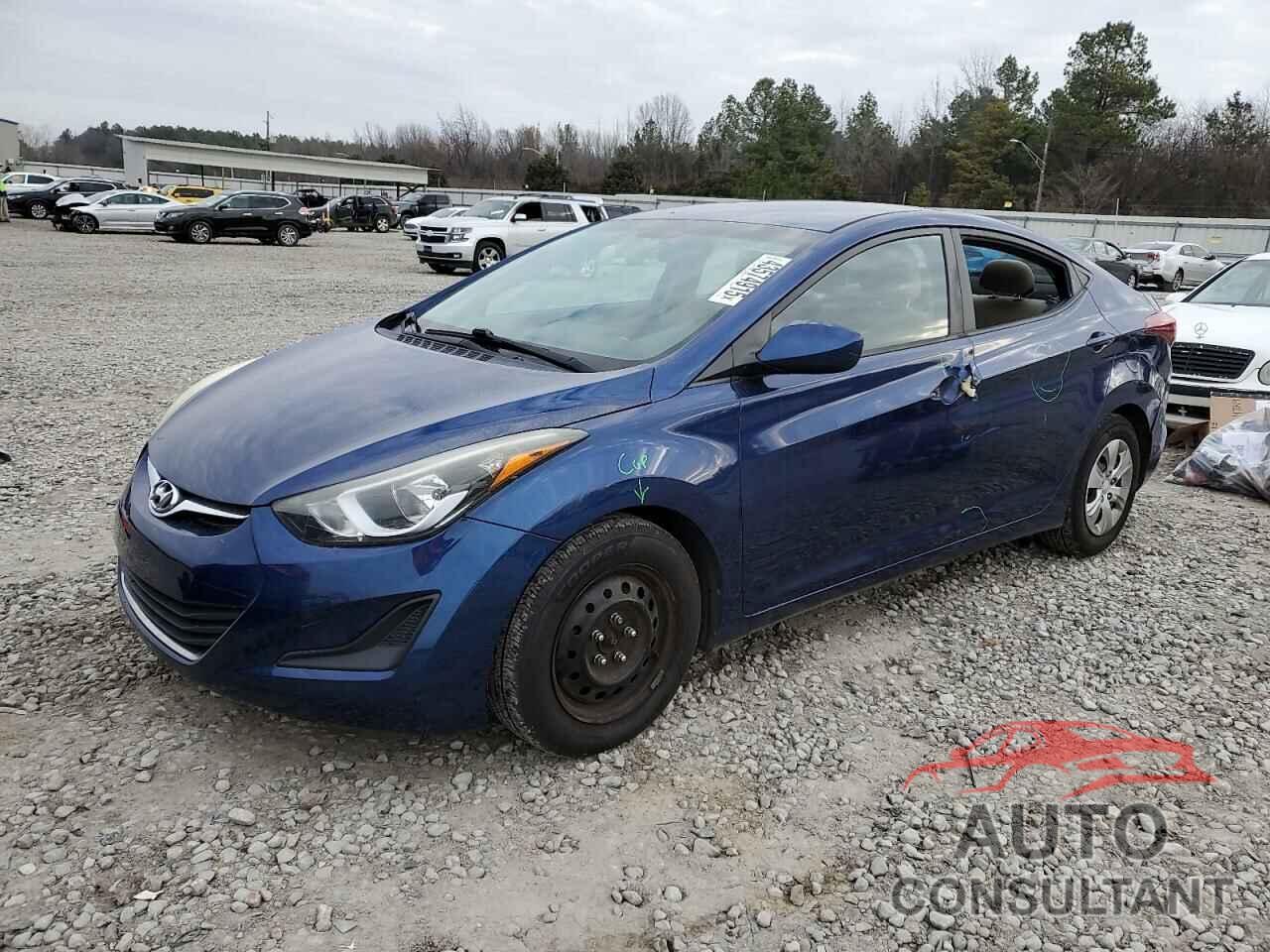 HYUNDAI ELANTRA 2016 - 5NPDH4AE4GH784918
