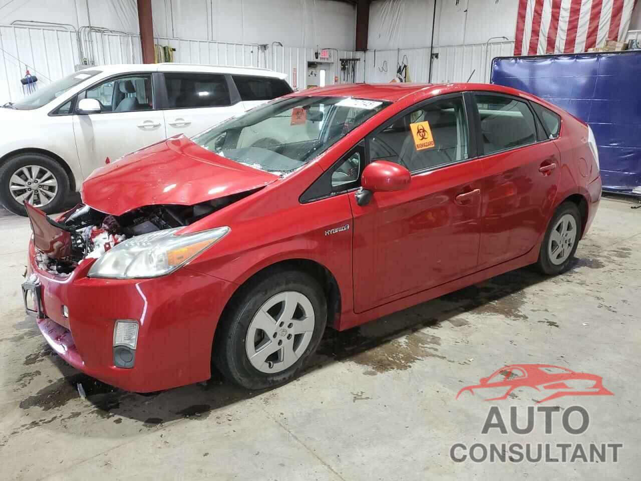 TOYOTA PRIUS 2010 - JTDKN3DU8A0100289