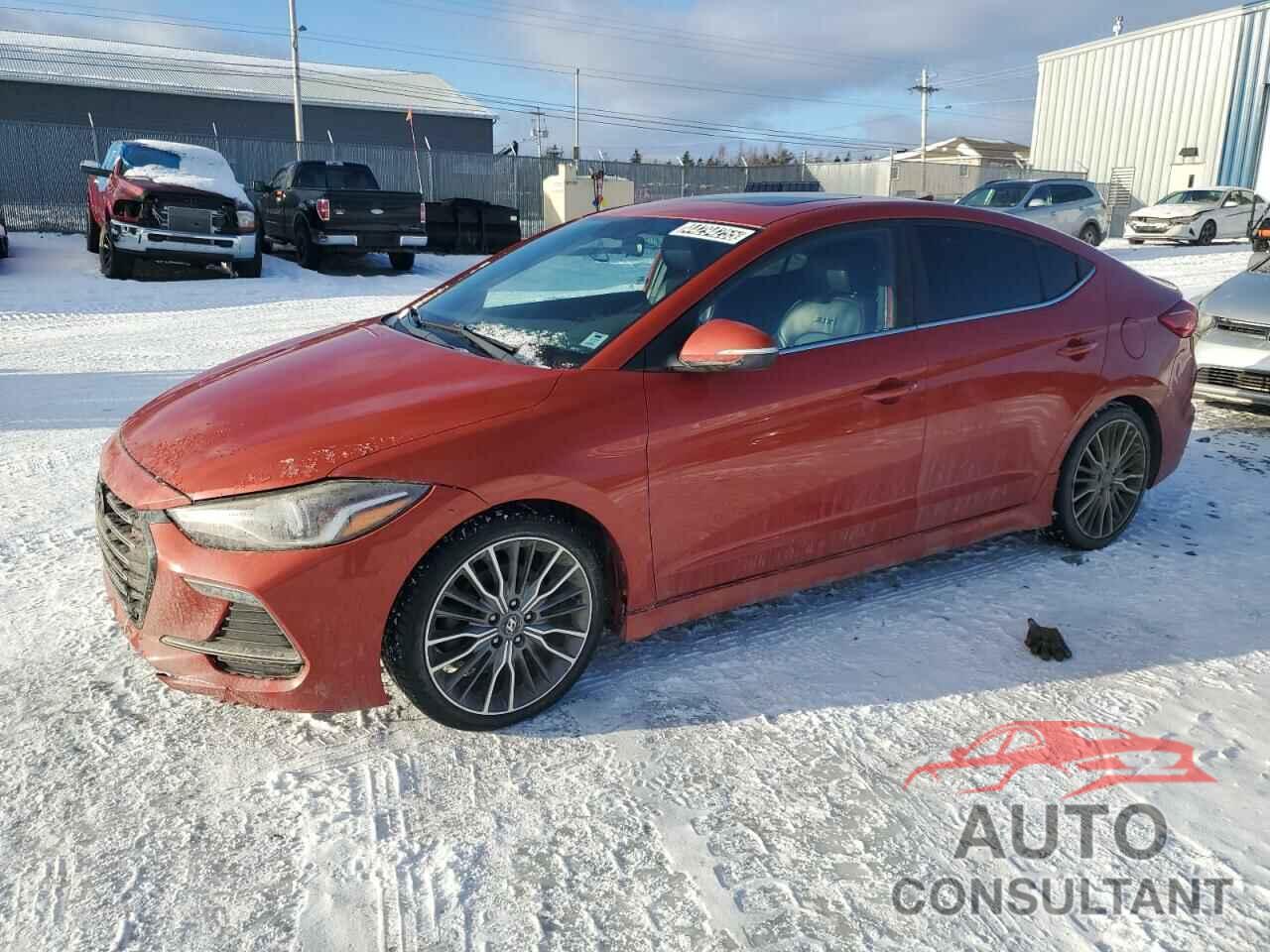 HYUNDAI ELANTRA 2017 - KMHD04LB1HU426446