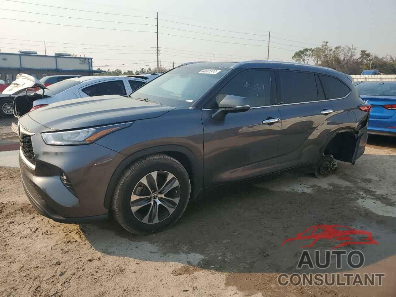 TOYOTA HIGHLANDER 2020 - 5TDGZRAH5LS021604