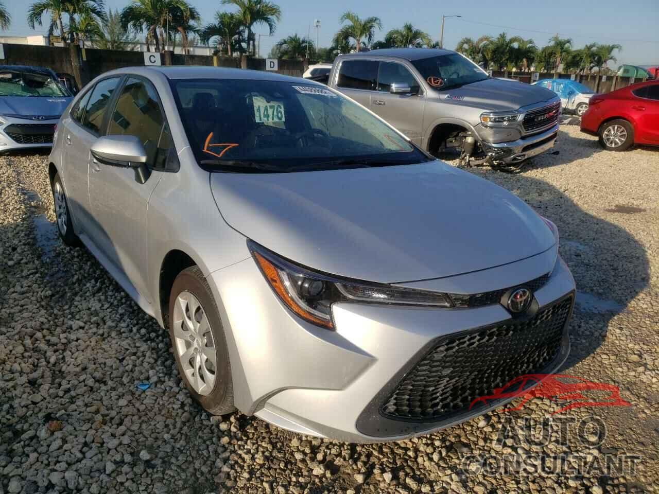 TOYOTA COROLLA 2021 - JTDEPMAE8MJ160761