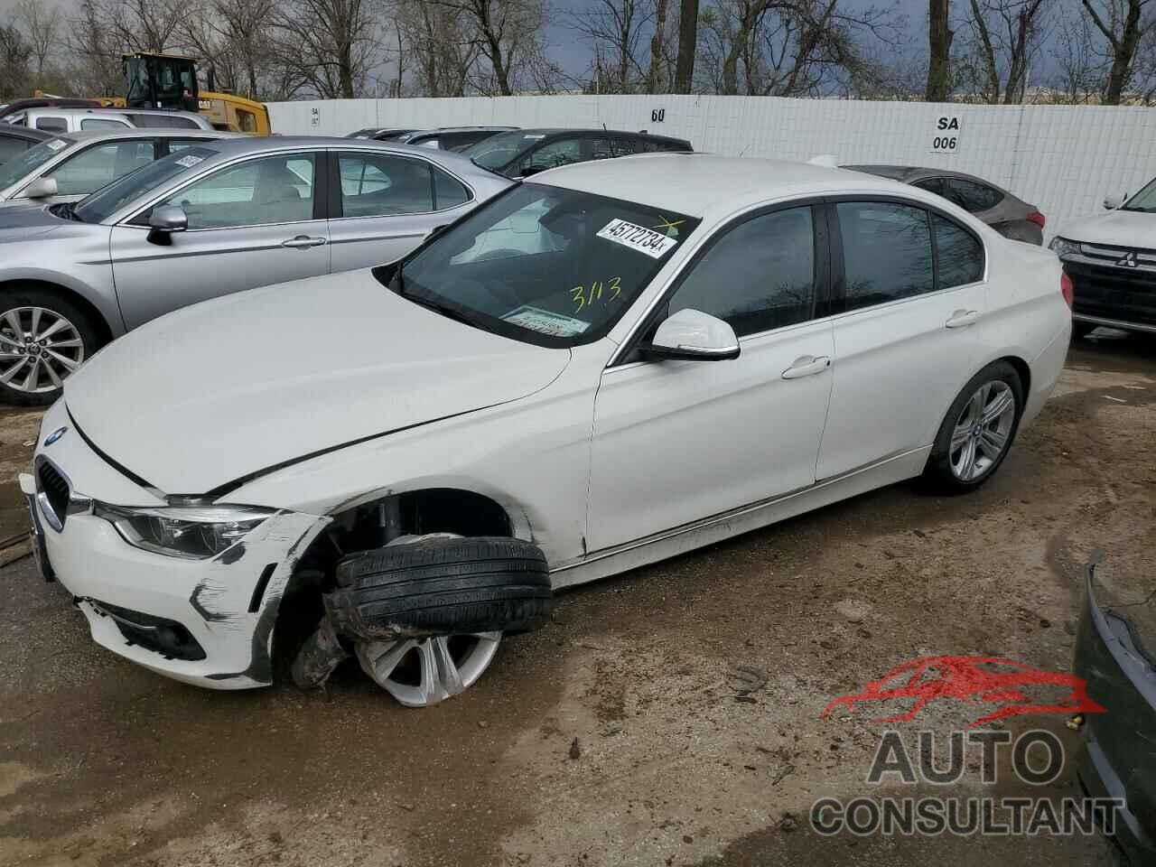 BMW 3 SERIES 2018 - WBA8D9G5XJNU70020