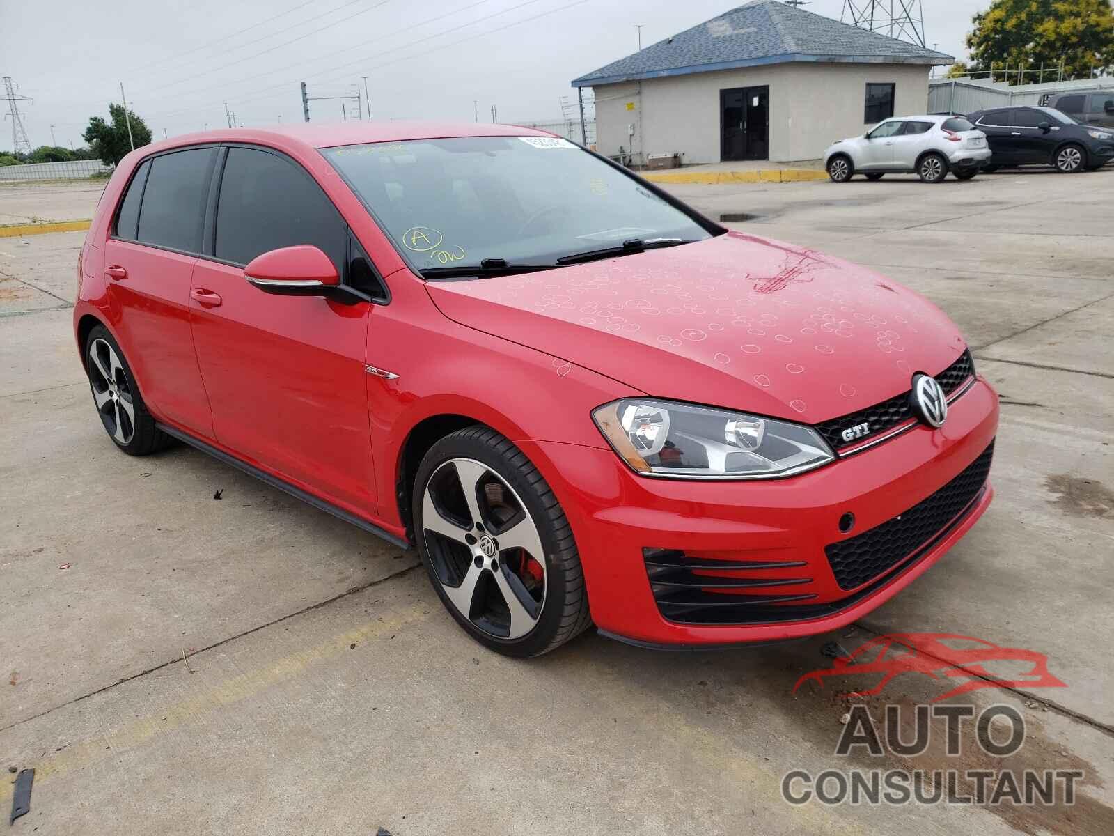 VOLKSWAGEN GTI 2017 - 3VW4T7AU6HM062656