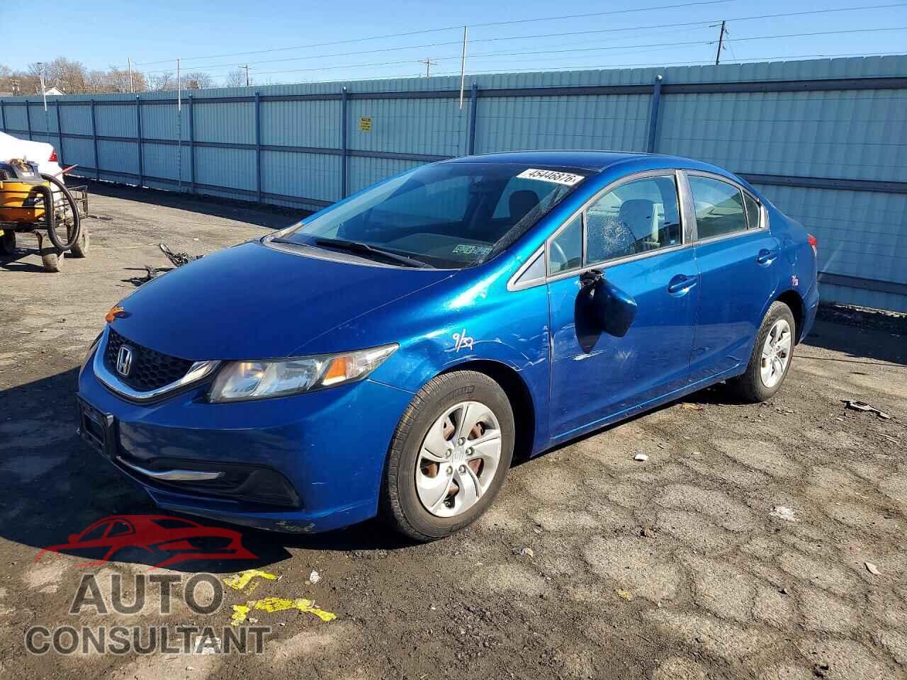 HONDA CIVIC 2013 - 19XFB2F55DE292521