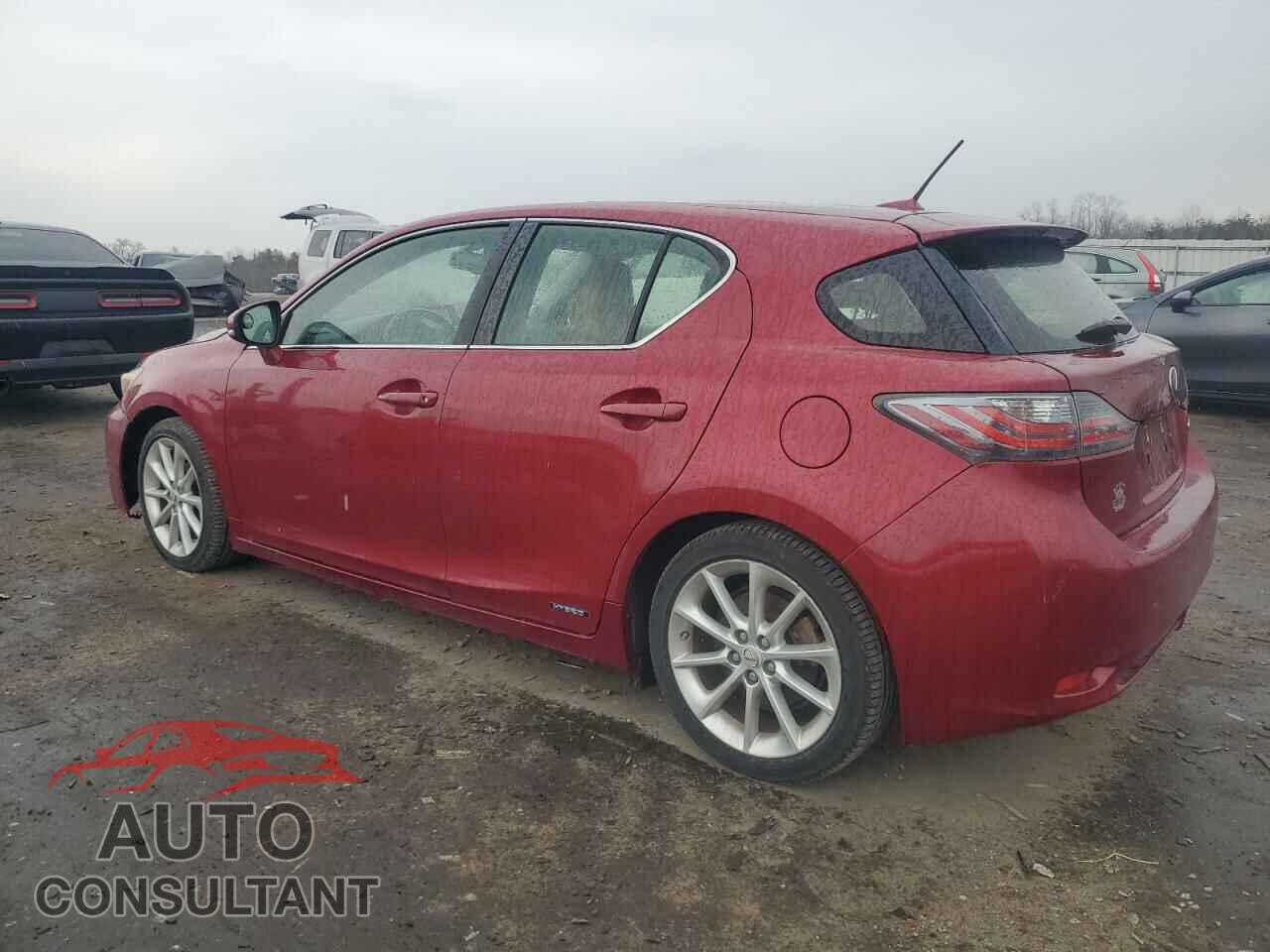 LEXUS CT 200 2012 - JTHKD5BH1C2101830