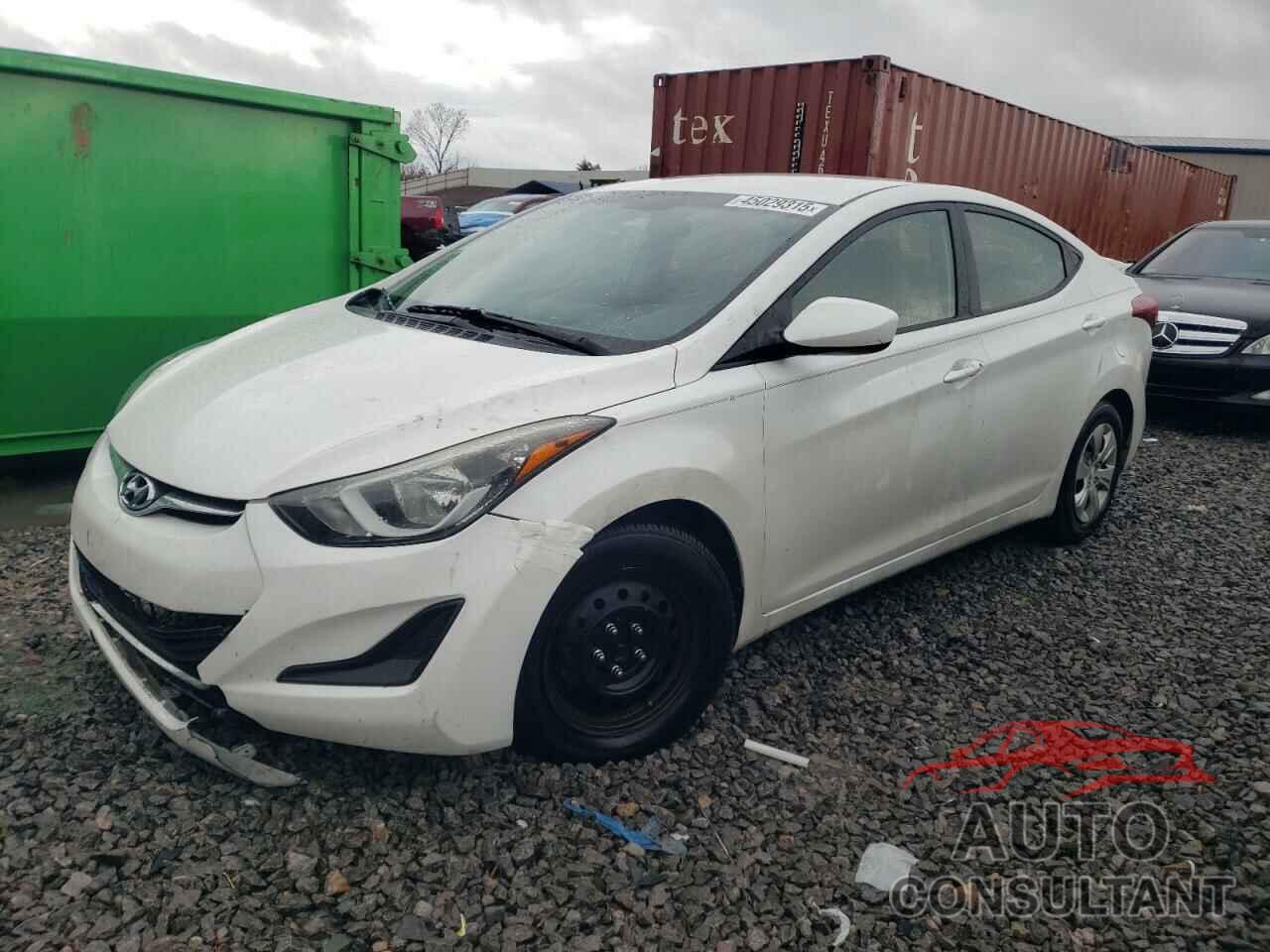 HYUNDAI ELANTRA 2016 - 5NPDH4AE0GH788531