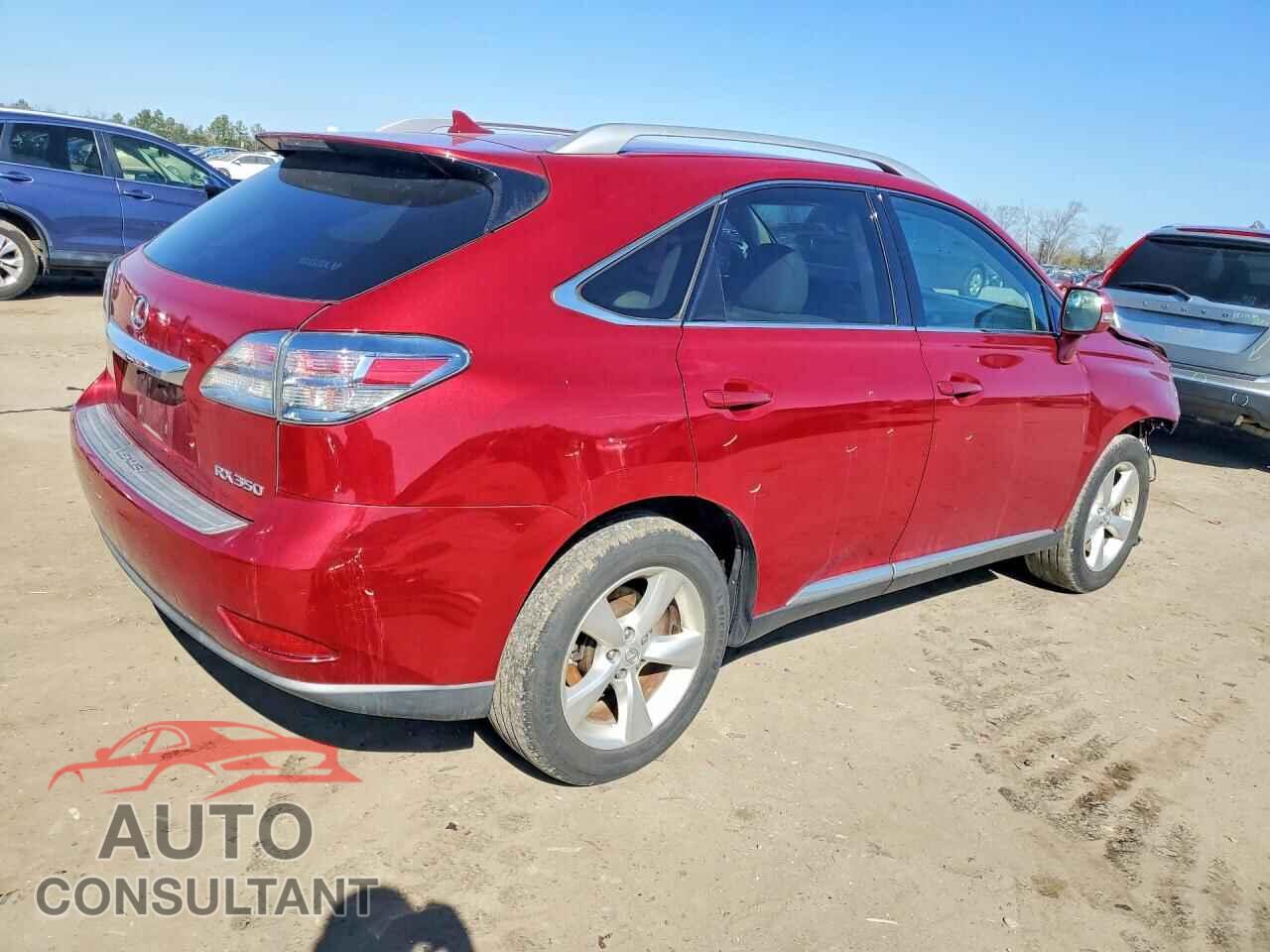 LEXUS RX350 2011 - 2T2BK1BAXBC093662