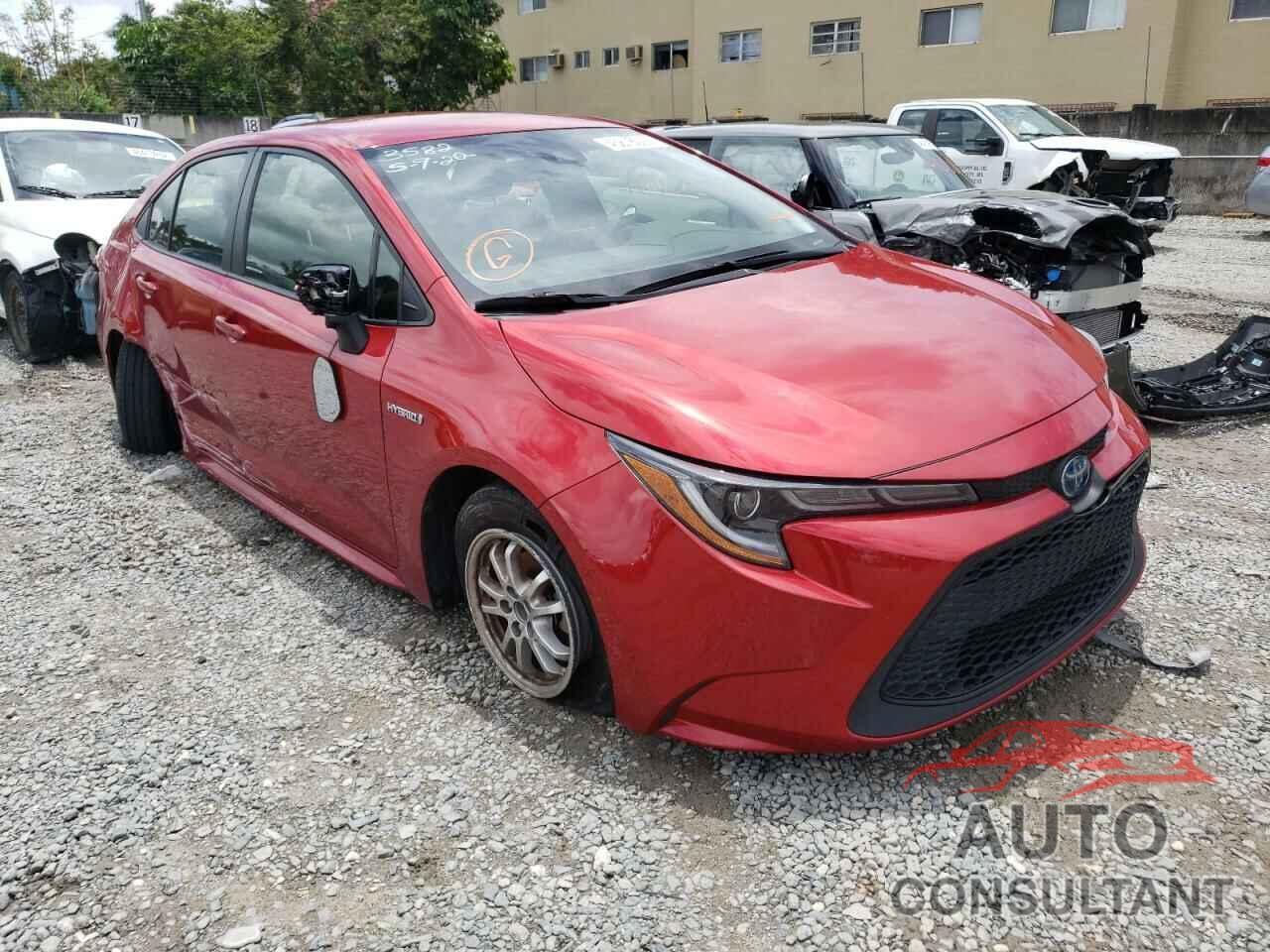 TOYOTA COROLLA 2021 - JTDEAMDE6MJ003582