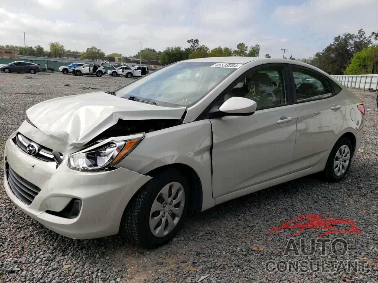 HYUNDAI ACCENT 2016 - KMHCT4AE6GU137271