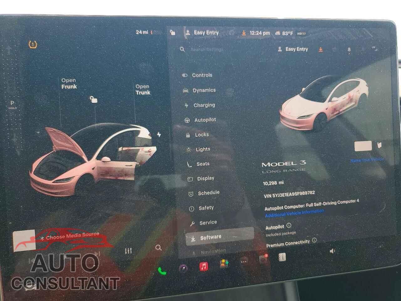 TESLA MODEL 3 2025 - 5YJ3E1EA9SF989782