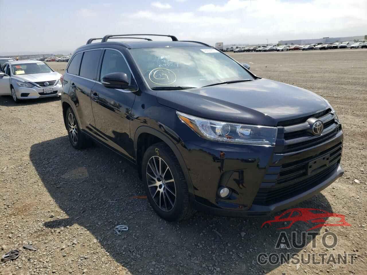 TOYOTA HIGHLANDER 2018 - 5TDJZRFH1JS544727