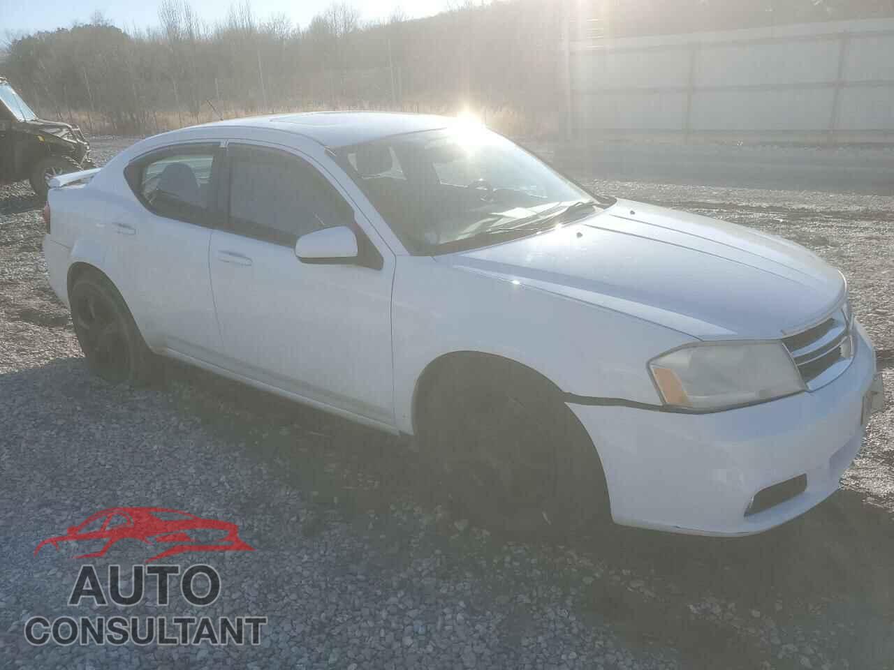 DODGE AVENGER 2012 - 1C3CDZEG2CN198314