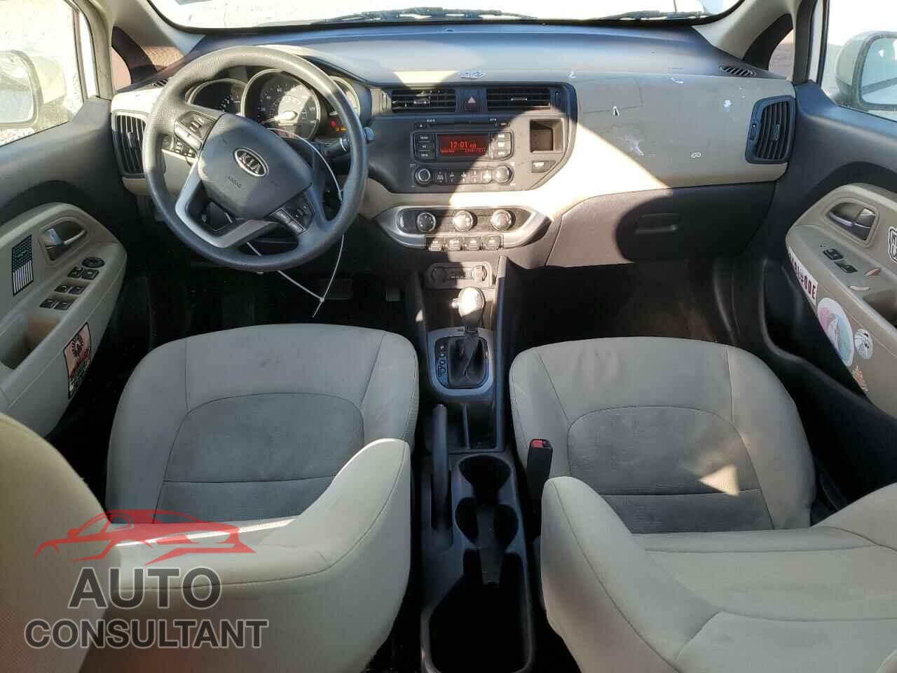 KIA RIO 2012 - KNADM5A39C6060658