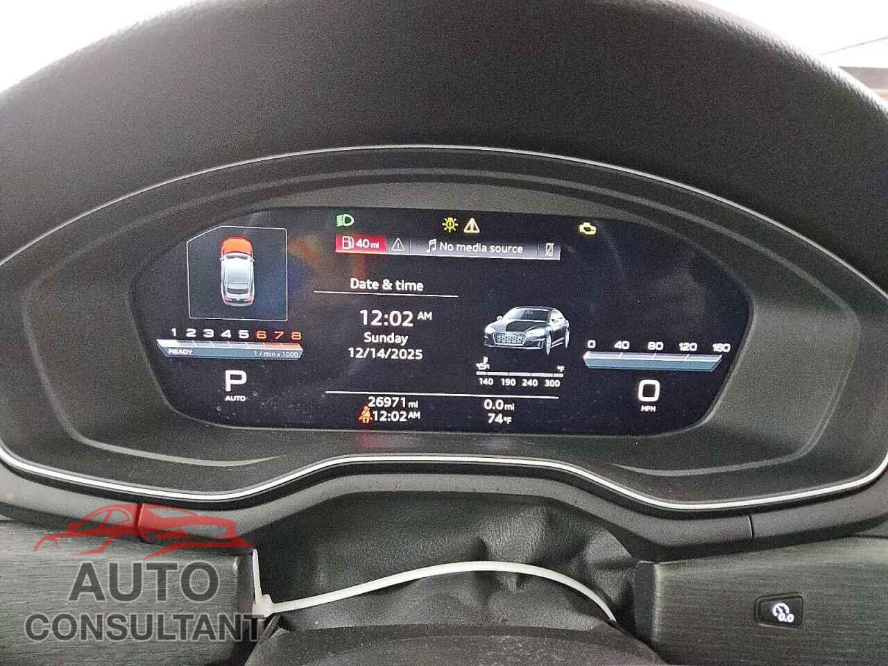 AUDI A5 2022 - WAUCBCF55NA030637