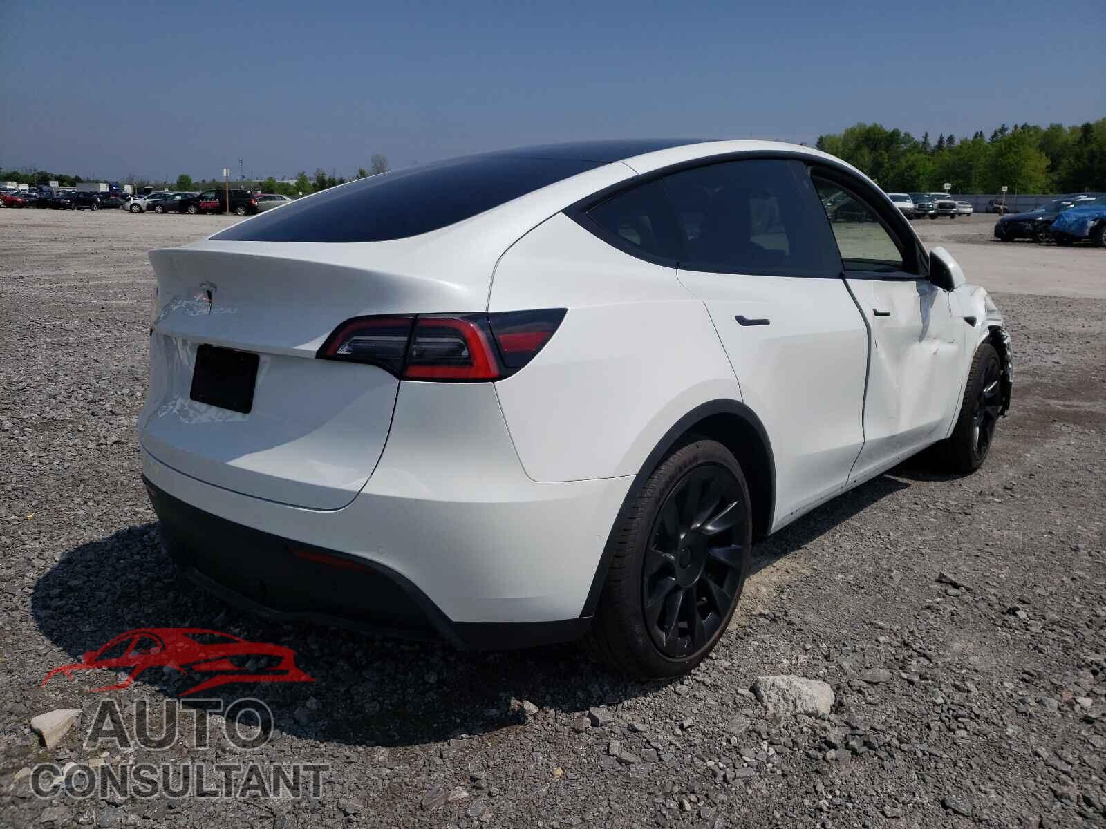 TESLA MODEL Y 2021 - 5YJYGDED2MF120066