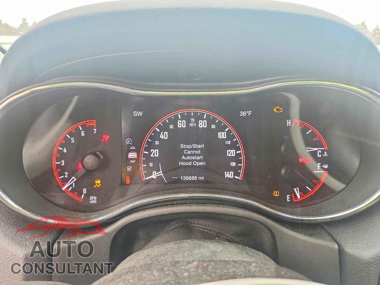 DODGE DURANGO 2016 - 1C4RDJDG8GC362367
