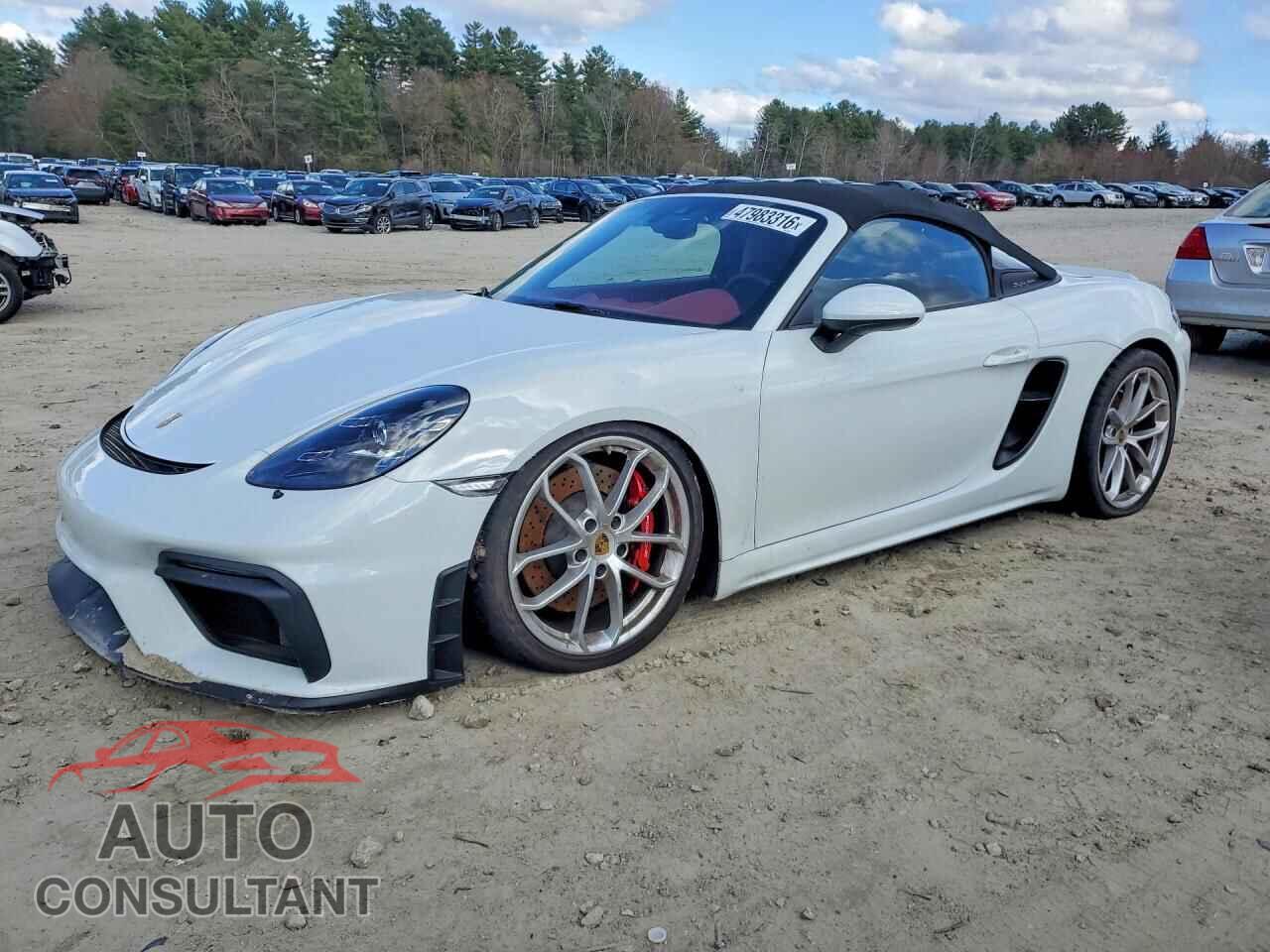 PORSCHE BOXSTER 2022 - WP0CC2A82NS235662