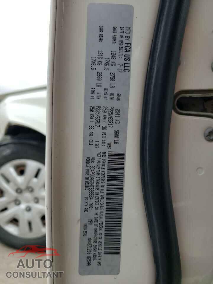 DODGE JOURNEY 2017 - 3C4PDDAG9HT698564