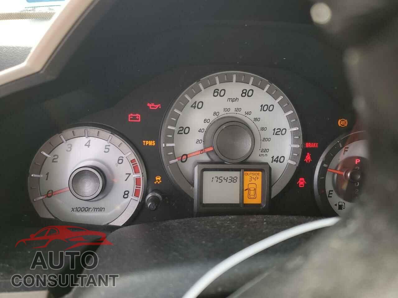 HONDA PILOT 2012 - 5FNYF4H54CB004261