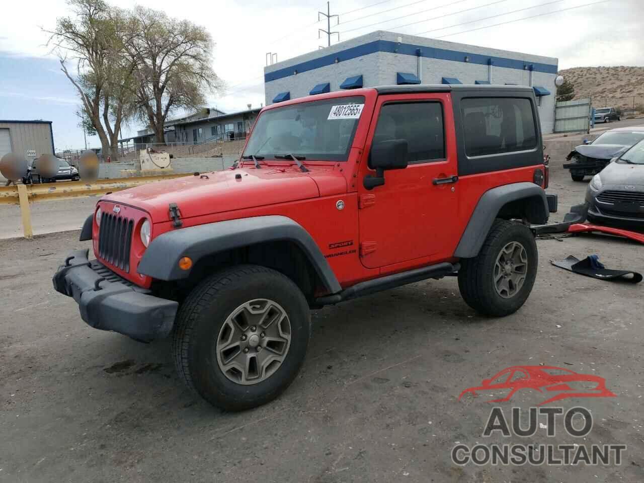 JEEP WRANGLER 2015 - 1C4AJWAG1FL617415