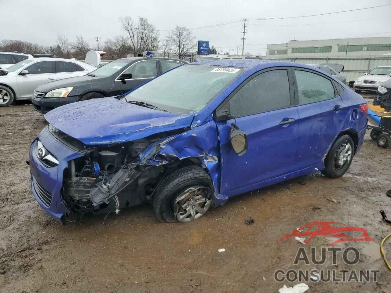 HYUNDAI ACCENT 2012 - KMHCT4AE3CU077394