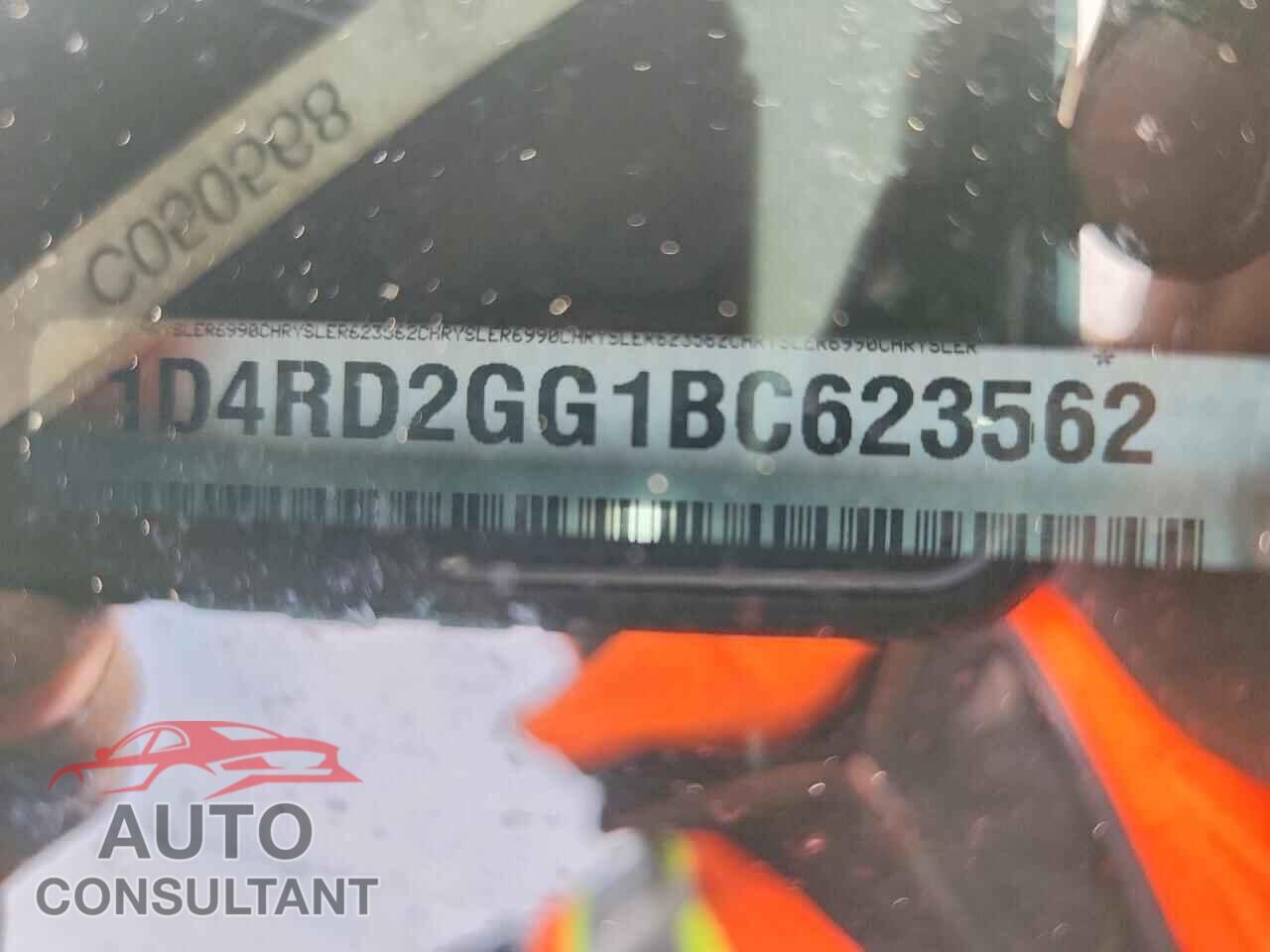 DODGE DURANGO 2011 - 1D4RD2GG1BC623562