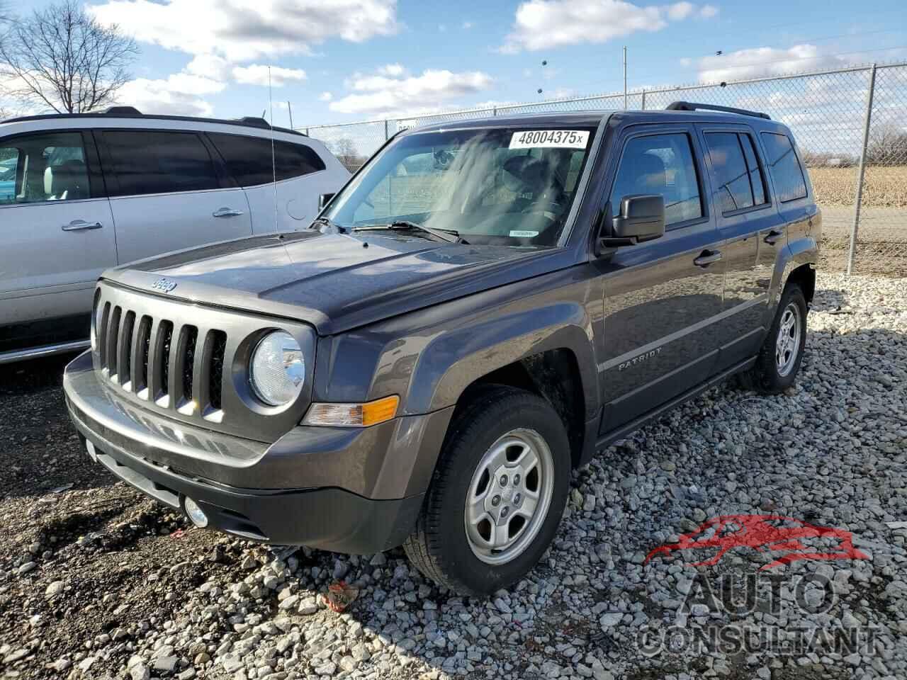 JEEP PATRIOT 2016 - 1C4NJPBA0GD547080