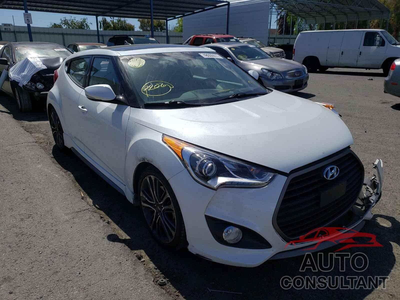 HYUNDAI VELOSTER 2016 - KMHTC6AE7GU297784