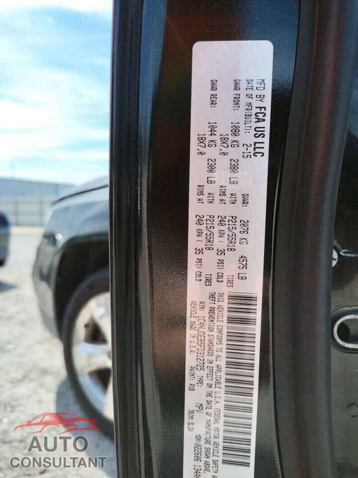 JEEP COMPASS 2015 - 1C4NJDEB5FD312725