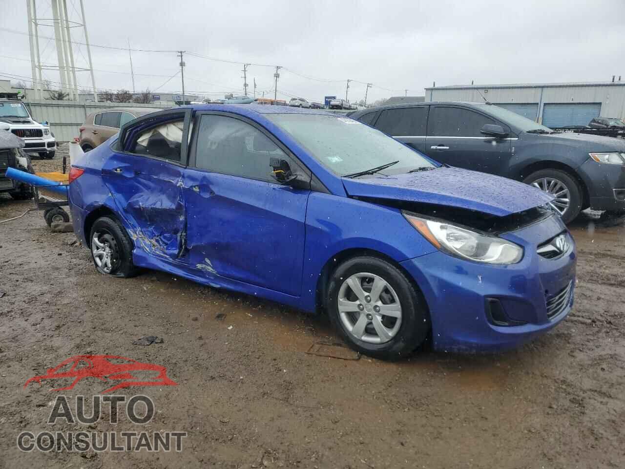 HYUNDAI ACCENT 2012 - KMHCT4AE3CU077394