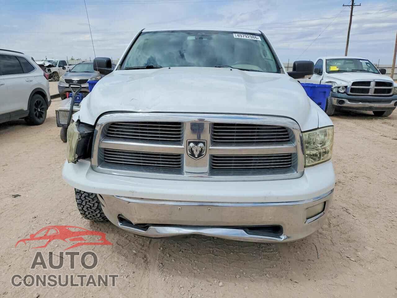 DODGE RAM 1500 2012 - 1C6RD6LT4CS183049