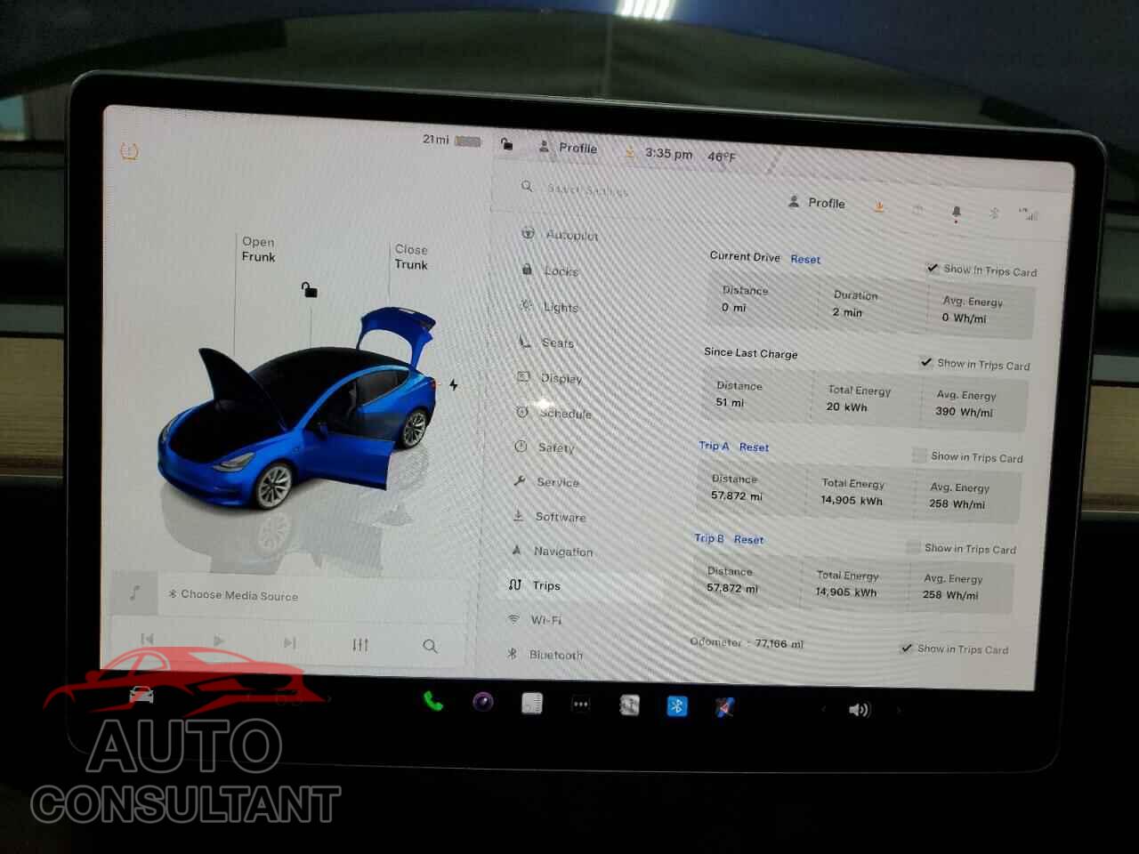 TESLA MODEL 3 2022 - 5YJ3E1EA7NF368903