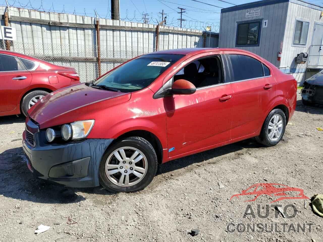 CHEVROLET SONIC 2012 - 1G1JC5SH7C4186816