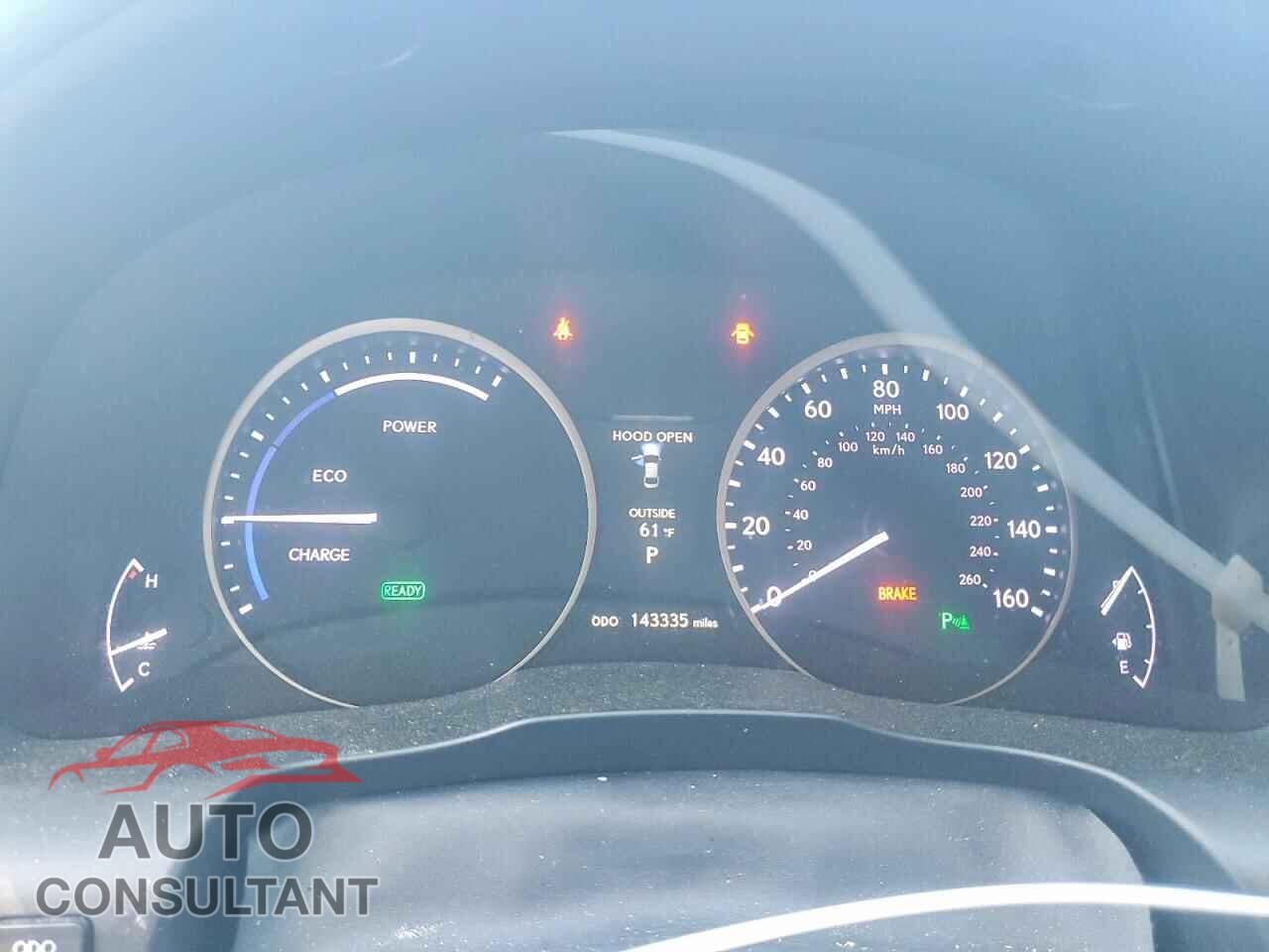 LEXUS ES300 2013 - JTHBW1GG8D2009134